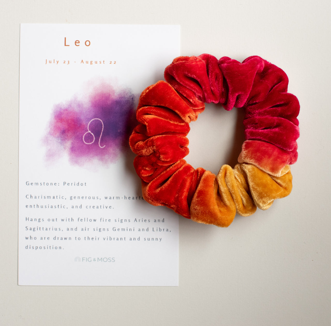 Leo | Hand-Dyed Scrunchies