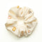 Opaque Cream with Gems | Scrunchies