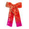 Pink Orange | Velvet Bows