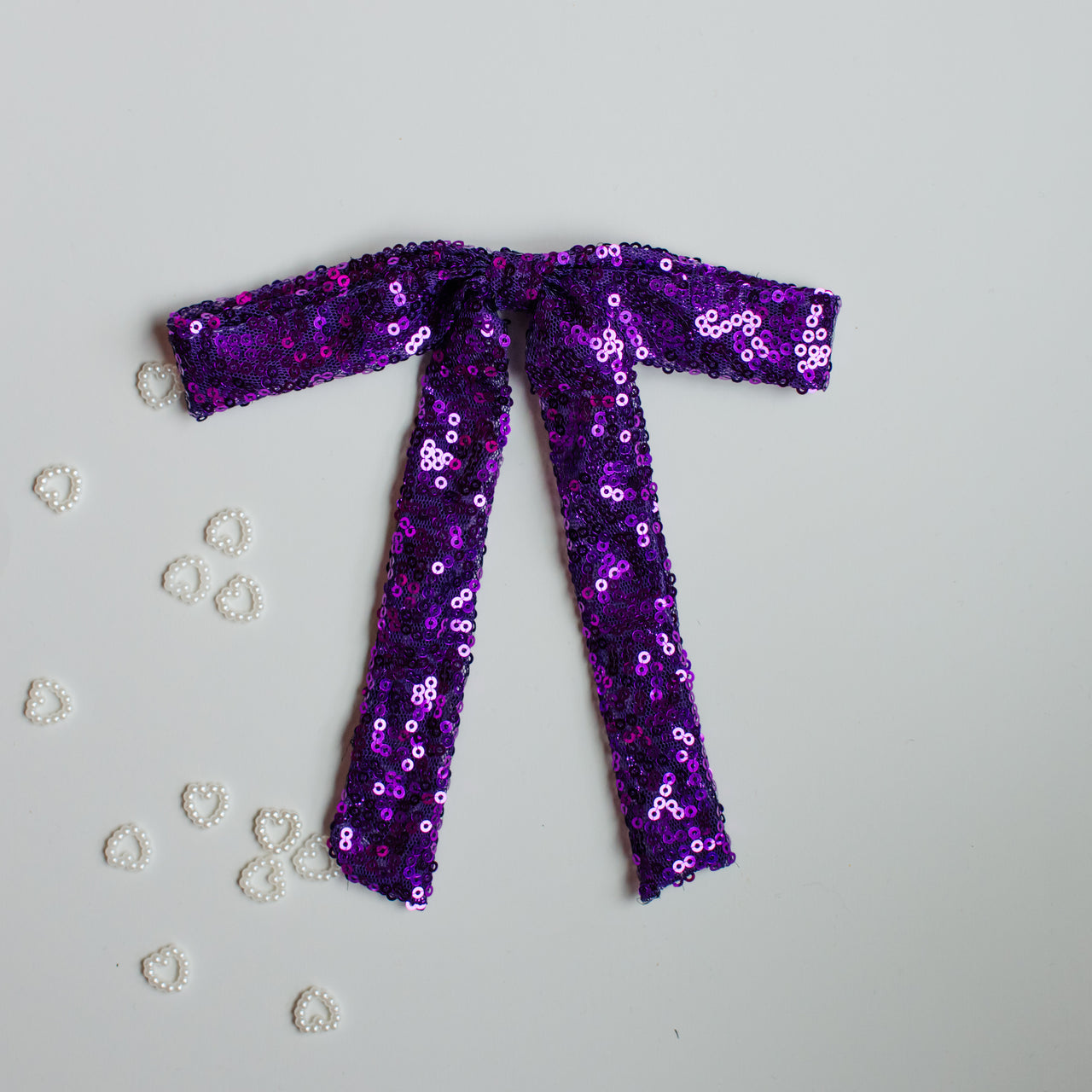 Purple Sparkle | Sequin Bows