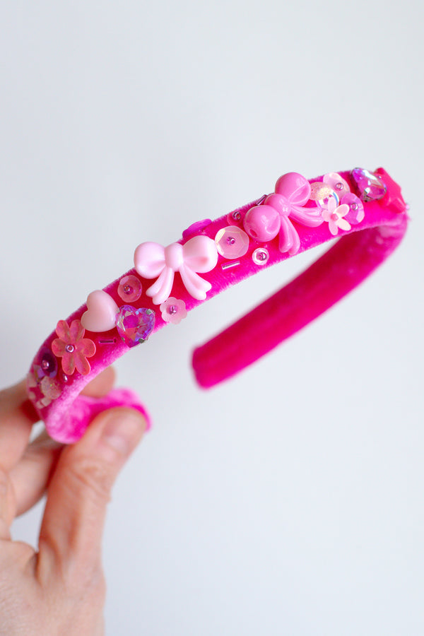 Think Pink | Embellished Simple Headbands