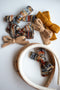 Camel Confetti | Sweater Bows