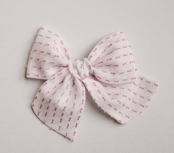 Plum Blossom | vintage fabric bows