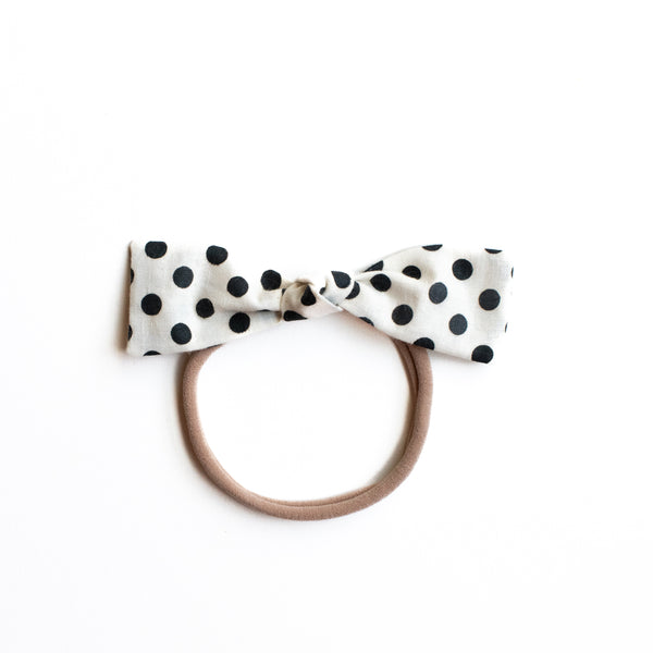 Polka Dot Newborn Knot