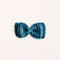 Knitted Newborn Bow - Ocean