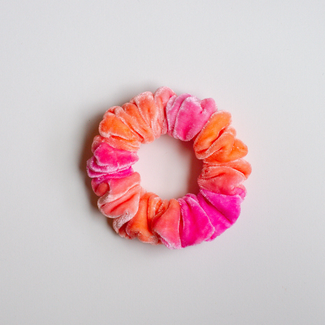 Peach Sherbet | Multicolor Scrunchies