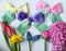 Daffodil | Multicolor Velvet Bow
