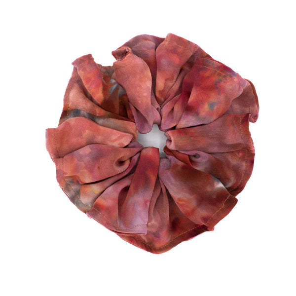 Copper | Hand-dyed Silk Scrunchies