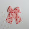 Flocked Hearts | Tulle Bows