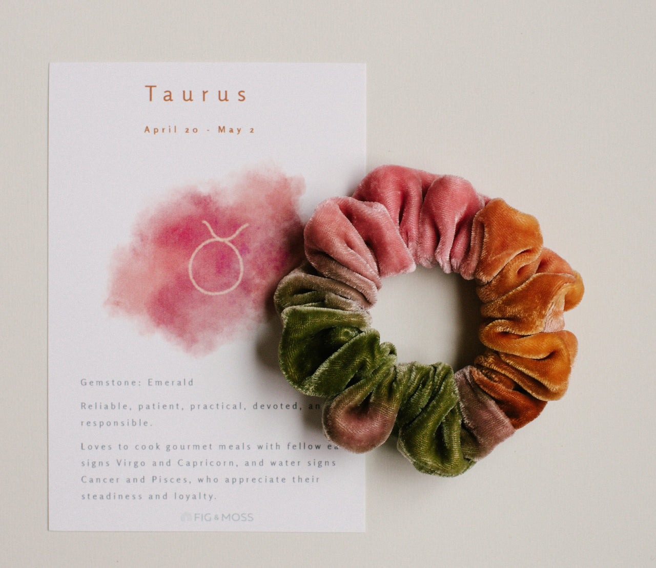 Taurus | Hand-Dyed Scrunchies