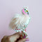 Flamingo on Blush | Beaded Bird Headbands