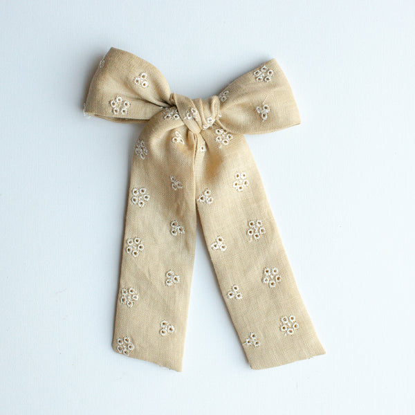Daria | Linen Bows