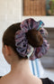 Storm | Hand-dyed Silk Scrunchies