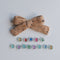 Camel Confetti | Sweater Bows