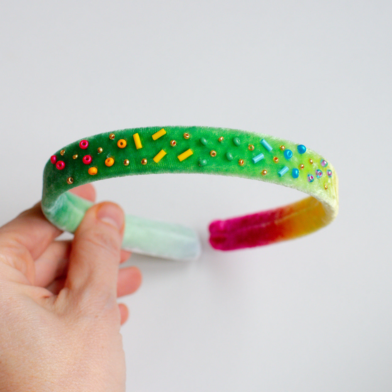 St. Patty's Rainbow Sprinkles Headband