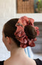 Copper | Hand-dyed Silk Scrunchies