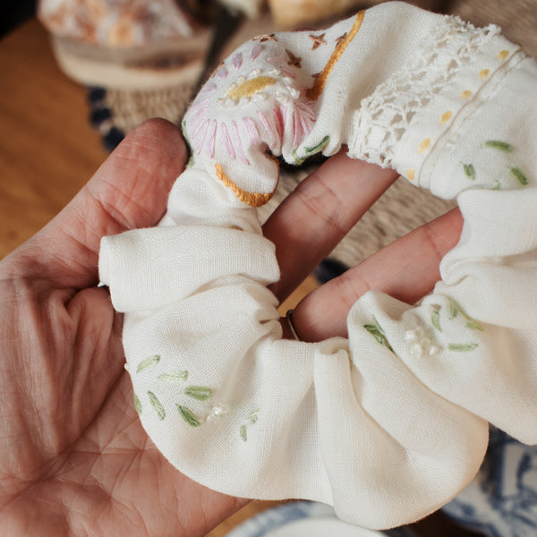 Spring | Repurposed Scrunchies