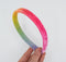 Pastel Rainbow | Simple Velvet Headband
