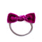 Maroon | Velvet Baby Bows