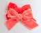 Coral Pink | Velvet Bows & Headbands