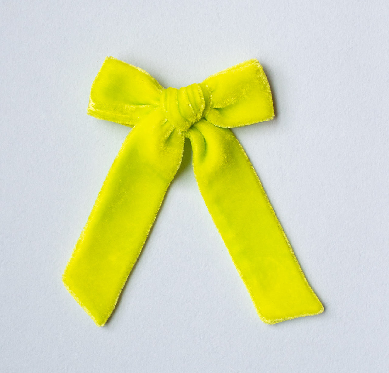 Neon Lime | Velvet Bows & Headbands