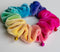 Rainbow Jingle Bell Scrunchies