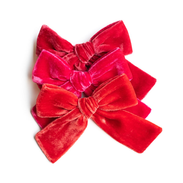 Red Velvet Bows