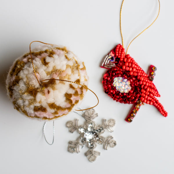 Beaded Christmas Ornaments