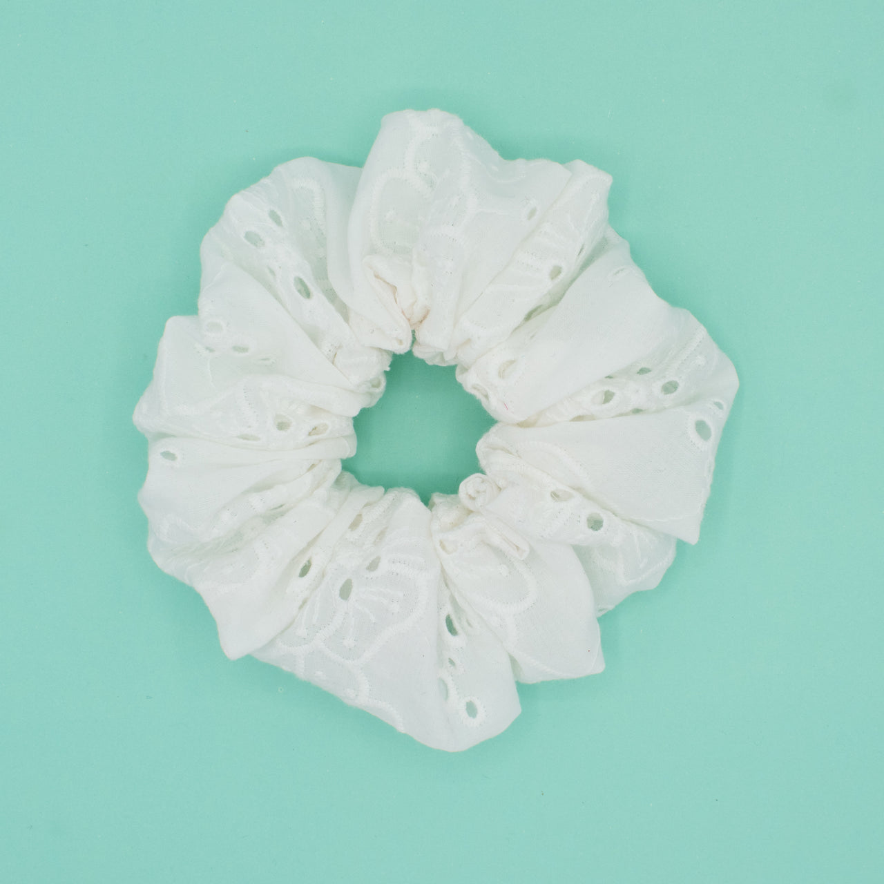 Swan | Eyelet Scrunchies