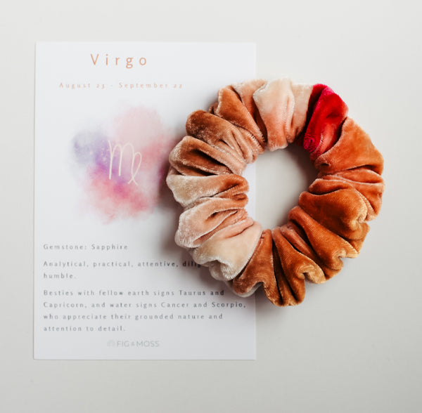 Virgo | Hand-Dyed Scrunchies