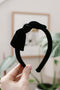 Jet Black | Velvet Headbands