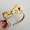 Picnic | yellow double gauze headbands