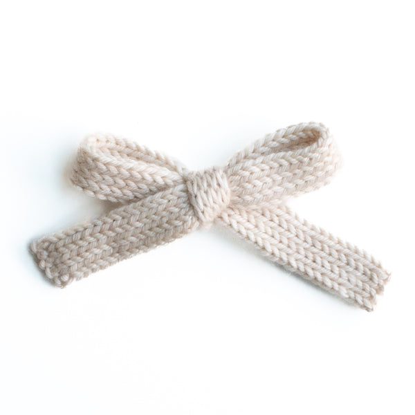 String | knitted bows