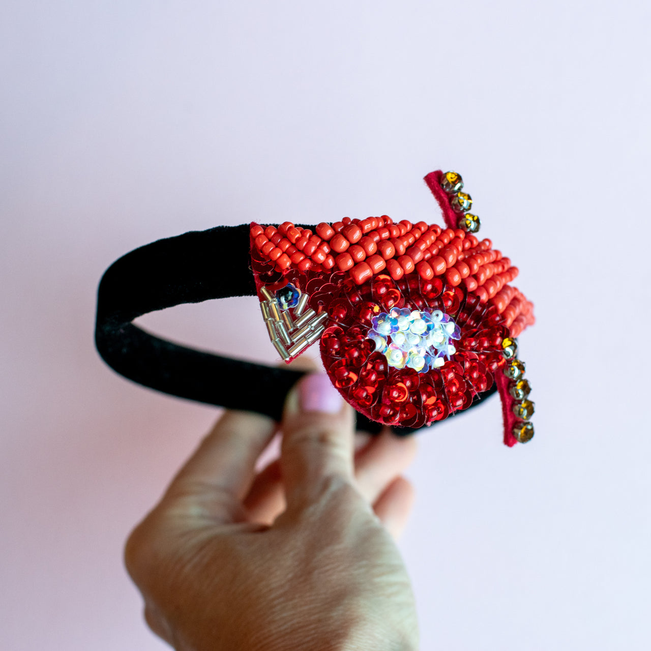 Cardinal | Beaded Bird Headbands