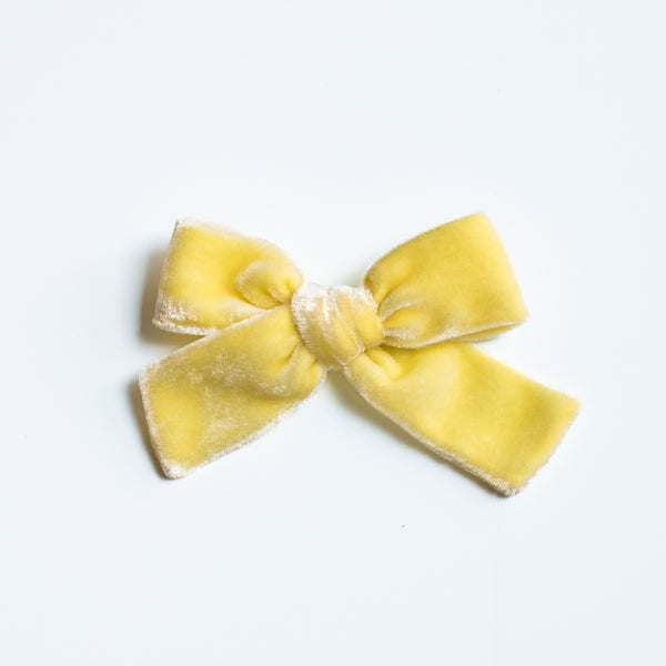 Canary | Velvet Bows