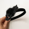 Black Cat | Beaded Appliqué Headbands