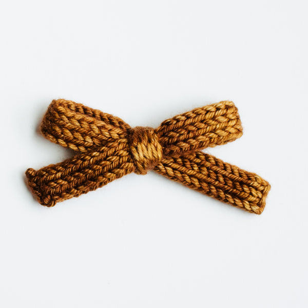 Nutmeg | Sweater Bows