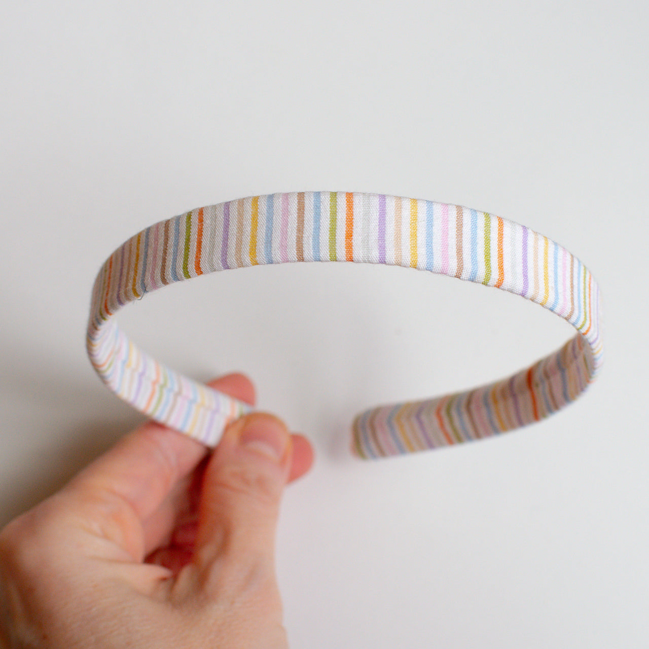 Happy Stripes | seersucker headbands