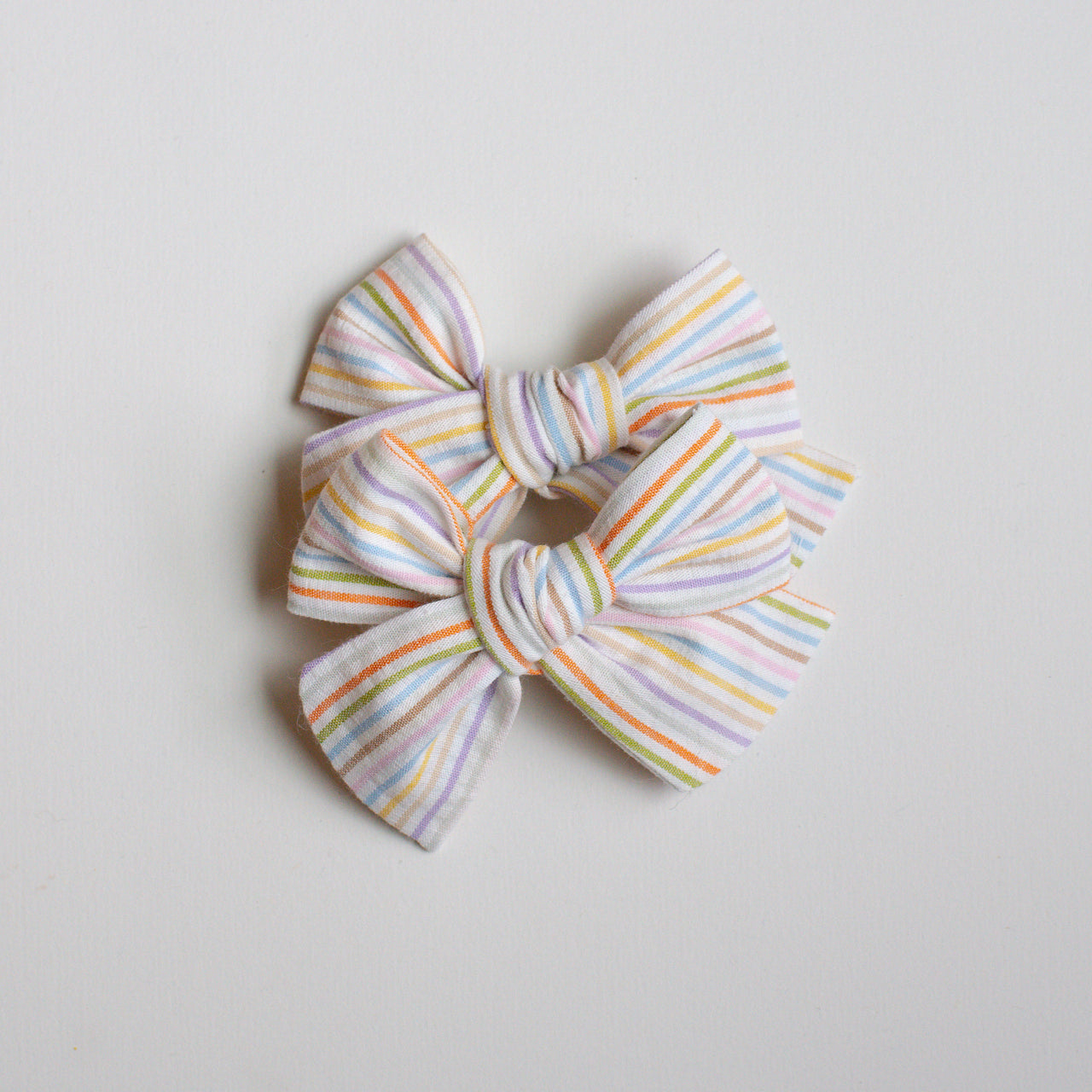 Happy Stripes | seersucker bows