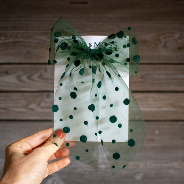 Greensleeves | tulle bows