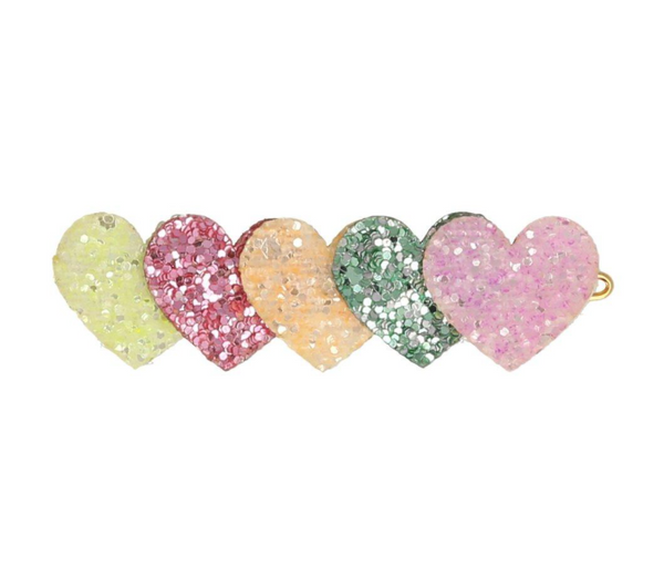 Glitter Hearts Clip | Meri Meri clips
