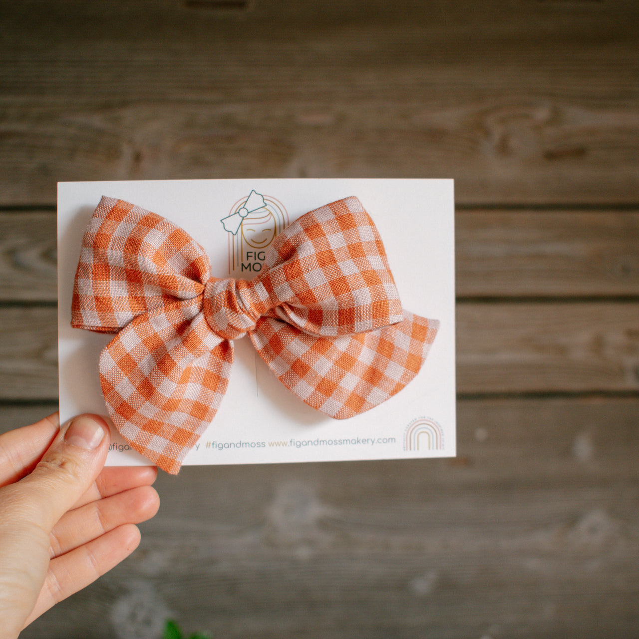Scarecrow Gingham | Bows