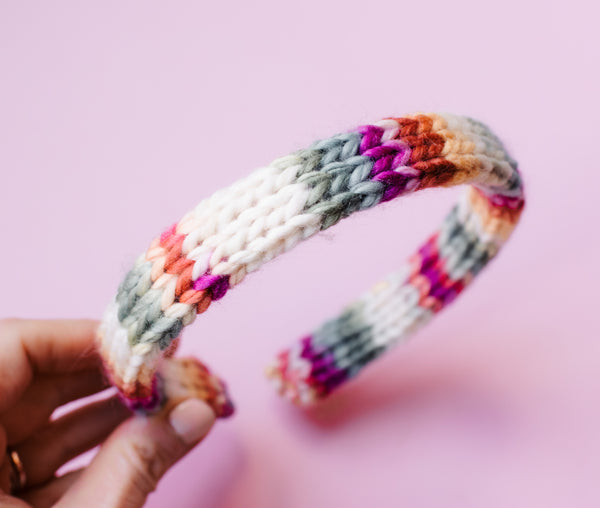 Sageberry  | Chunky Yarn Sweater Headbands