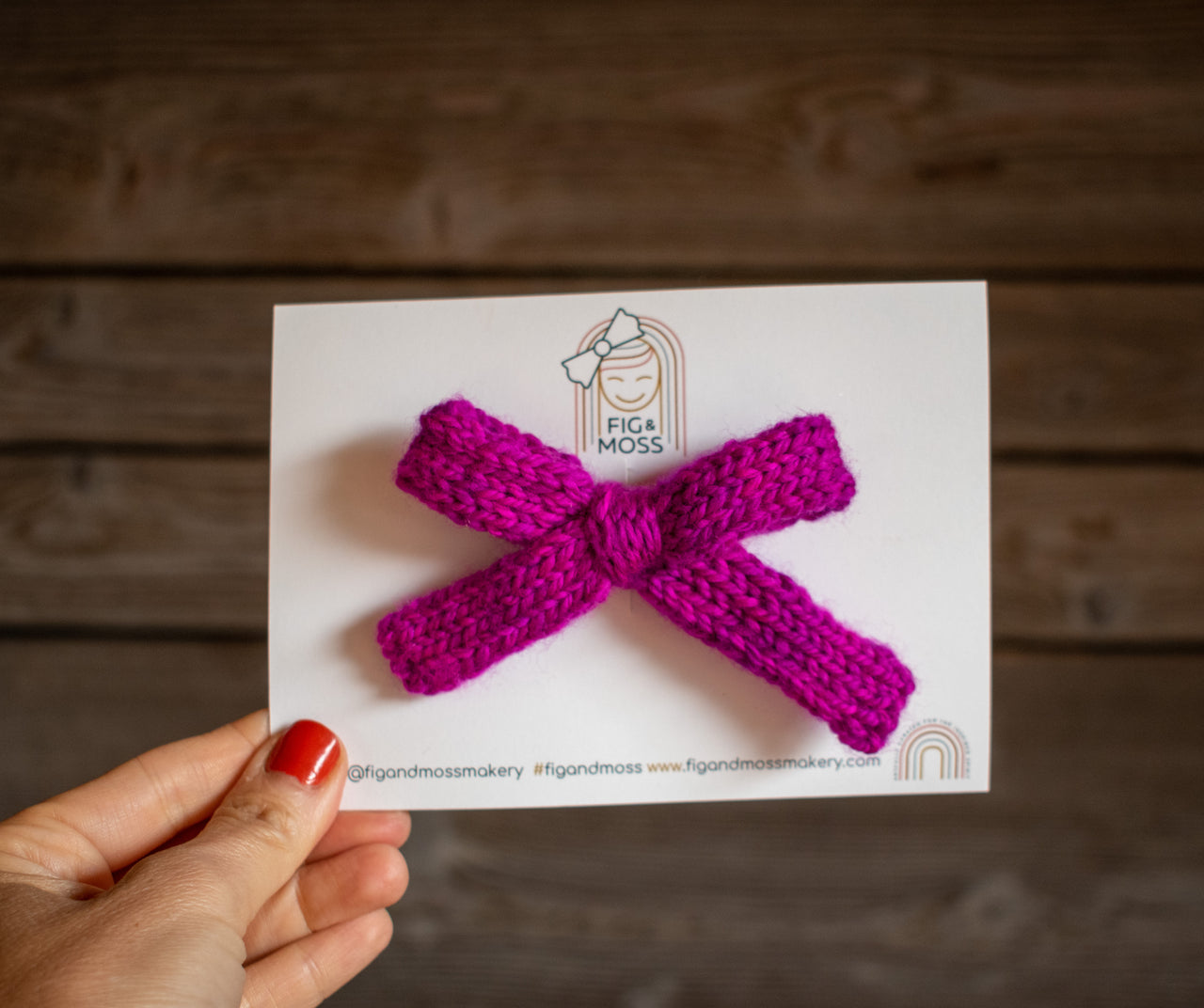 Marionberry | sweater bows